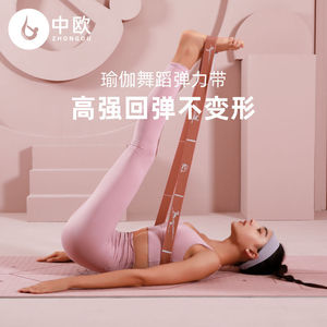 Bande de Résistance Élastique Multi-Segment Version Numérique pour l'Europe Centrale, Sangle de Yoga et Fitness Anti-Bosses, Étirements des Épaules - Product Image 4