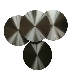 De titanio puro disco de alta pureza blanco de titanio de