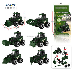 Set di Costruzioni STEM LASIVE TOYS, Blocchi Educativi per Trasporti, Kit di Ingegneria Fai-da-Te per Età 5-13 Anni - Product Image 1