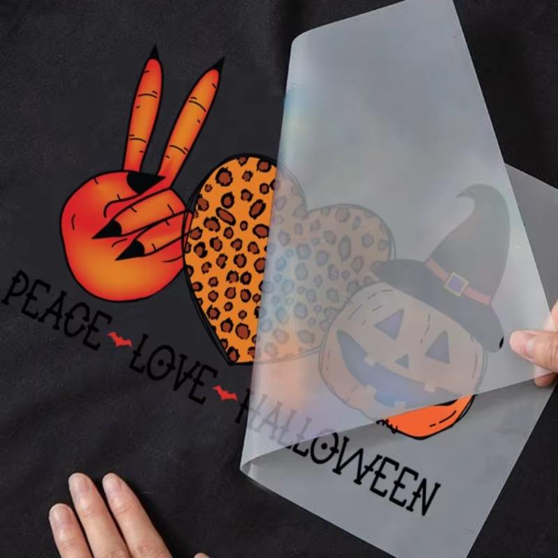 Screen Printing Sticker Design Custom Dtf Sticker Screen Print Transfers Halloween Heat Transfer ...