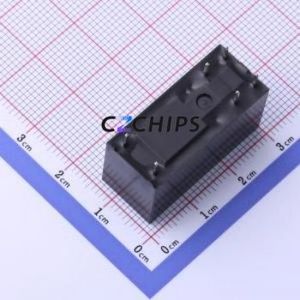 HF115F/012-1HS3A Power Relay DIP,12.7x29mm Relay 12V 1 Normally Open: 1A (SPST-Normally Open)::: 6 16A-250VAC - Product Image 2