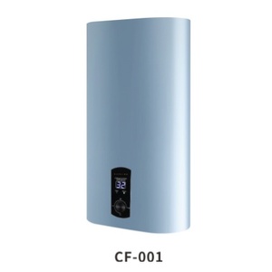 <span class=keywords><strong>Chauffe</strong></span>-<span class=keywords><strong>eau</strong></span> électrique mural <span class=keywords><strong>vertical</strong></span> haute efficacité 50L 80L à double réservoir émaillé, design fin et <span class=keywords><strong>plat</strong></span>, économie d'énergie - Product Image 4