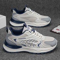 Chaussure de sport pour homme, style marche, baskets athlétiques respirantes et décontractées pour garçon