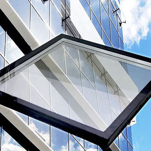 Verre isolé thermiquement par rayonnement à faible émissivité <span class=keywords><strong>de</strong></span> conception moderne bonne transmission <span class=keywords><strong>de</strong></span> la lumière pour la façade <span class=keywords><strong>de</strong></span> mur <span class=keywords><strong>rideau</strong></span> <span class=keywords><strong>de</strong></span> bâtiment extérieur - Product Image 2