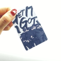 Carte d'identité professionnelle magnétique personnalisée en PVC avec impression offset et marquage à chaud, vierge, pour étudiants/usage gouvernemental