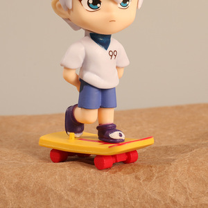 6 styles de figurines d'anime Hunter X Hunter : Gon, Killua, <span class=keywords><strong>Leorio</strong></span>, Kurapika, Hisoka, Chrollo, ornements de poupées - Product Image 4