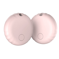 1 Traceur GPS Mini 4G pour Animaux de Compagnie Certifié MFi Étanche Lavable Localisateur Bluetooth Traceur Chiens IP67 Plastique Application IOS 1 An