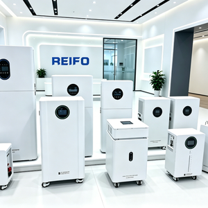 Système de stockage d'énergie hybride sur réseau IP55 avec BMS, batterie LiFePO4 16 kWh 51,2 V 314 Ah, pack de batteries lithium-ion, panneaux solaires - Stock UE - Product Image 2