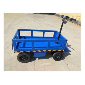 इलेक्ट्रिक प्लेटफॉर्म ट्रॉली 1 टन परिवहन कार्गो ट्रॉली - Product Image 2