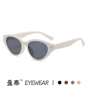 แว่นกันแดดทรงแคทอาย Yingtai Eyewear ป้องกันรังสียูวี 400 กรอบพลาสติก แฟชั่นสำหรับผู้หญิง - Product Image 4