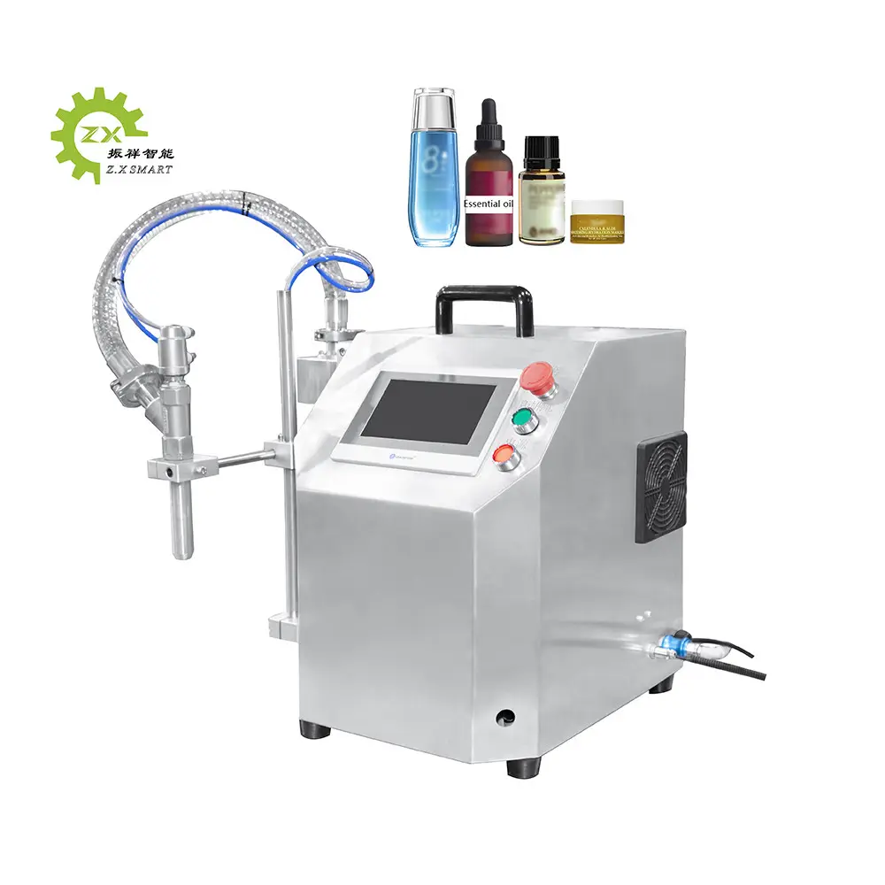Linha de produção ZXSMART Máquinas de enchimento de líquidos de alta viscosidade para frascos de creme cosmético creme pomada pasta tinta geléia