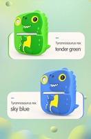 Mini Videocámara Digital Impermeable Full HD para Niños, Diseño de Dibujos Animados Resistente a Golpes, MicroSD, CMOS, MP3, Juguetes para Selfies