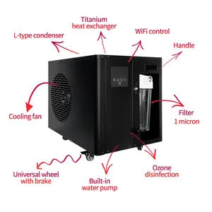 Wifi Function Stay Connected with an Ice Bath Chiller WiFi Ice Bath Water Chiller