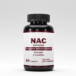OEM/ODM N-Acetilcisteína 100mg Suplemento de NAC CÁPSULAS DE NAC - Product Image 1