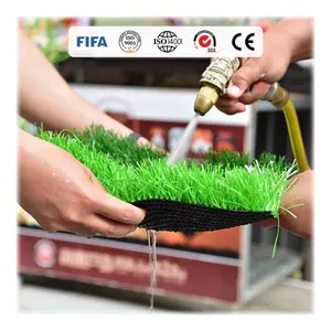 Gacci 30mm haute densité jardin vert extérieur tapis de gazon synthétique tapis de gazon artificiel pour stade de football