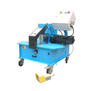 Machine à découper le tissu Clavel Tdo38, tuyau flexible de 1 1/2 pouce, semi-automatique, entraînement pneumatique, fabrication française - Product Image 1