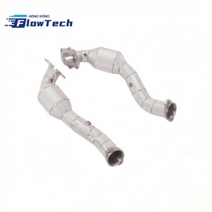 Tubería de Escape de Acero Inoxidable T304 con Protector Térmico para Chevrolet Corvette C7 6.2L V8 - Product Image 4