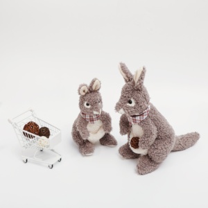 Mềm sang trọng <span class=keywords><strong>Kangaroo</strong></span> Thú nhồi bông dễ thương huggable đồ chơi cho trẻ em Quà tặng CE chứng nhận Úc động vật mẹ bé <span class=keywords><strong>Kangaroo</strong></span> - Product Image 1