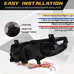 Usine Direct Avant LED DRL Feux Diurnes pour <span class=keywords><strong>Nissan</strong></span> Sentra 2020 <span class=keywords><strong>Qashqai</strong></span> 2019 2020 Rogue Kicks 2017 <span class=keywords><strong>2018</strong></span> 2019 2020 - Product Image 5