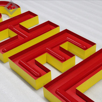 Personnalisé 3d Métal Acrylique Faux Néon Lumière Led Signalisation Lettres Magasin Bar Boutique Enseigne De Détail