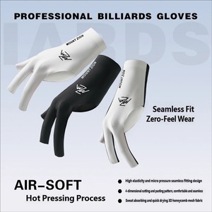 Guante de Billar Original de Marca para Mano Izquierda o Derecha, de Alta Calidad, Profesional, con 3 Dedos Abiertos, en Venta - Product Image 4