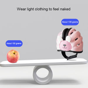 <span class=keywords><strong>Bambino</strong></span> prevenzione delle collisioni cappello protettivo di sicurezza del fumetto apprendimento a piedi protezione per la testa infantile <span class=keywords><strong>casco</strong></span> regolabile traspirante - Product Image 2