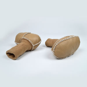 Scarpe Invernali per Bambini Okayda, Calzature in Vera <span class=keywords><strong>Pelliccia</strong></span> di Pecora Tinta per Climi Freddi, 6-12 Mesi - Product Image 3