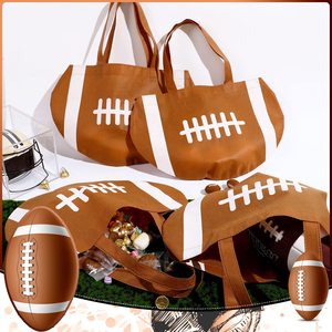 Sport <strong>Party</strong> Favor Tote <strong>Bags</strong> Ball Themed <strong>Party</strong> Sport Game Treat <strong>Bags</strong> Baseball <strong>Football</strong> Basketball Soccer Non-woven Gift <strong>Bags</strong> - Product Image 5