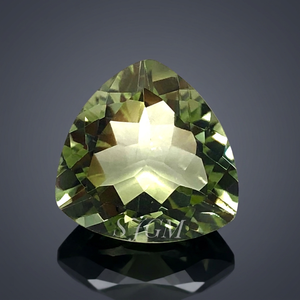 10mm Trillion Cut Natural PRASIOLITA/AMATISTA VERDE Precio de fábrica al por mayor Piedra preciosa suelta facetada de alta calidad por quilate - Product Image 3