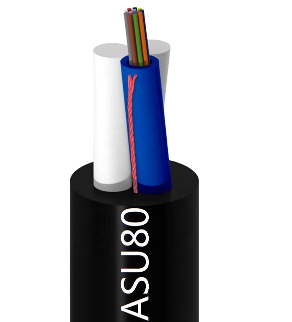 ASU80 GYFFY Fiber Optic Cable 6-24 Core Outdoor Non-Armored High-Tensile for Philippines ISP