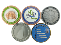Conception personnalisée de logo, créez votre propre collection de souvenirs en émail, fabrication de pièces commémoratives en métal plaqué argent et or 3D personnalisées