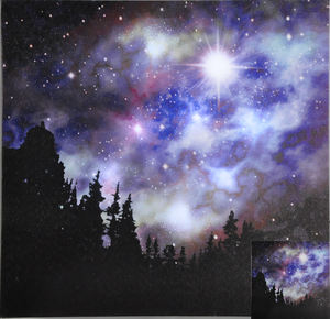 Dipinto artistico da parete con cornice esclusiva su misura per <span class=keywords><strong>fotografia</strong></span> di paesaggio - Product Image 5