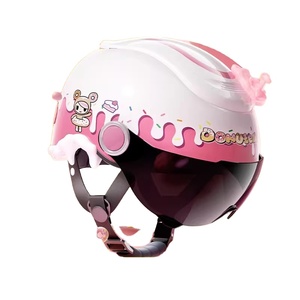 BIBEE Tokidoki çocuklar e-scooter kask açık yüz Anti-UV güvenlik ayarlanabilir CE sertifikalı Unisex - Product Image 1