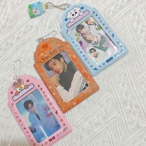 Customizable Design Pvc Kpop PhotoCard <b>Protectors</b> Pc Photocard Holder Keychains PC Holders Portable Student <b>Card</b> Holders - Product Image 1