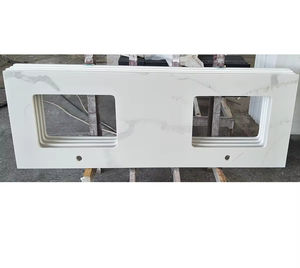 Precios de losas de mármol blanco Calacatta de buena calidad, 1600*3200*12 mm, para encimeras de <span class=keywords><strong>cocina</strong></span>, cuarzo, baldosas esmaltadas - Product Image 5