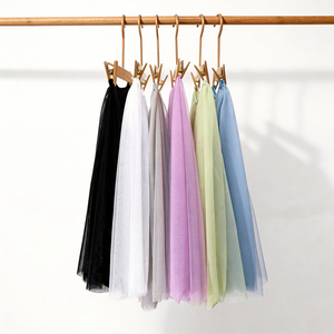 Falda de Ballet Larga de Gasa para Adultos, Falda de Danza para Niñas, Vestido de Actuación Multicolor con Cintura Elástica, Ropa de Danza de Ballet - Product Image 2