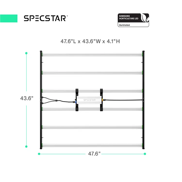 Specs tar High Yields Daisy-Chain 0-10V Dimmbare 5 Jahre Garantie Indoor Vertical Farming Led Grow Light