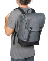 Sac à dos pour ordinateur portable professionnel pour femmes de 15,6 pouces, imperméable, en tissu Oxford, avec logo personnalisé, pour les voyages d'affaires en avion