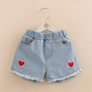 Petits articles à succès, vêtements coréens de haute qualité en gros, shorts en jean pour enfants, filles - Product Image 2
