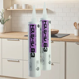 Mastic silicone neutre Tosseal 83 anti-moisissure non corrosif transparent en cartouche de 300 ml <span class=keywords><strong>pour</strong></span> l'emballage de construction - Product Image 1