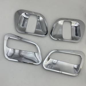 Accessoires de voiture Kit chromé pour <span class=keywords><strong>Toyota</strong></span> Hiace Commuter 2006-2012  Couvercle de rétroviseur de porte Garniture de rétroviseur de porte Couvercle de poignée de porte Protection - Product Image 6
