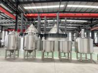 Fermenteur de thé Kombucha à dessus ouvert avec machine à brasser automatique Capacité de 500L Réservoir de stockage Tailles disponibles 50L 200L 300L 400L