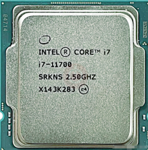 Cho Intel Core I7-11700 <span class=keywords><strong>CPU</strong></span> 8-core 16 chủ đề 2.5GHz LGA-1200 DDR4-3200 8 GT/S 16Mb 65W TDP Bộ vi xử lý - Product Image 1