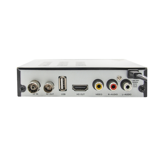 DVB T2 4K Digital Tv Receiver H.265 Optional HD Terrestrial Receiver Free Customization Digital Tv Receiver