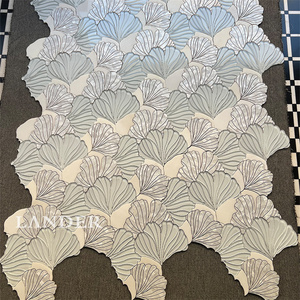 <span class=keywords><strong>Mosaïque</strong></span> de jet d'eau en forme de coquille en marbre blanc cristallin Lander Stone, nouveau design de jet d'eau pour la <span class=keywords><strong>cuisine</strong></span> et la salle de bain - Product Image 3