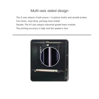 Vente en gros d'imprimante 3D FDM haute stabilité Offre Spéciale filaments CF-PLA connectés USB Bâtiment Sculpture industrielle Modèle Jouets