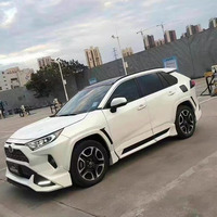 Kits de pare-chocs avant et arrière de qualité supérieure avec calandre - Conversion de style TRD pour Toyota RAV4 (2020-2023)