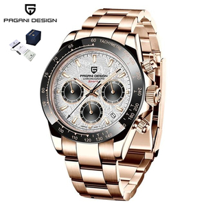 นาฬิกาข้อมือผู้ชาย Pagani Design PD-<span class=keywords><strong>1644</strong></span> สายสแตนเลสสตีล ระบบโครโนกราฟ เครื่องญี่ปุ่น Vk63 กันน้ำ - Product Image 2