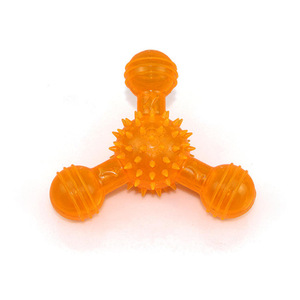 Thân Thiện Với Môi Nguồn Các Nhà Sản Xuất <span class=keywords><strong>Pet</strong></span> Đồ Chơi Cắn Chống Mol Tpr Răng Làm Sạch Cắn Bóng Con Chó Xương Mol Dính Tương Tác - Product Image 4