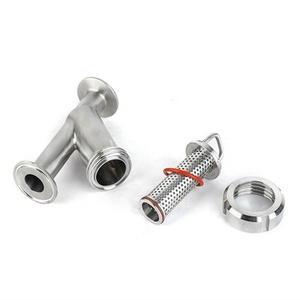 Filtros y Coladores Sanitarios de Acero Inoxidable <span class=keywords><strong>316</strong></span> con Abrazadera, Malla 10 - 500 - Product Image 4